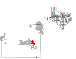 Location of Willow Park, Texas