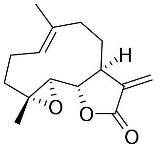 <span class="mw-page-title-main">Parthenolide</span> Chemical compound