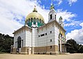 Kirche am Steinhof, eines der Hauptwerke des Wiener Jugendstils, jedoch mit historistischen Formen, 1907