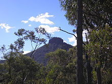 Pigeon House Mountain within the Budawang Range. Pigeon House Mountain.jpg