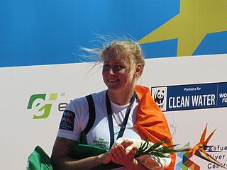 <span class="mw-page-title-main">Sanita Pušpure</span> Latvian-born professional rower (born 1981)