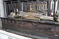 William de Valence, 1st Earl of Pembroke, Westminster Cathedral (with copper plates and enamel)