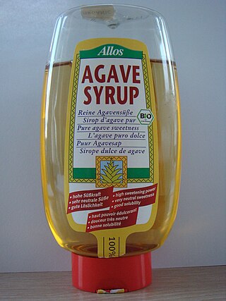 <span class="mw-page-title-main">Agave syrup</span> Sweetener