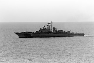 Soviet frigate <i>Svirepyy</i> Krivak-class frigate