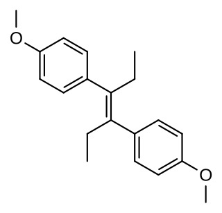 <span class="mw-page-title-main">Dimestrol</span> Chemical compound