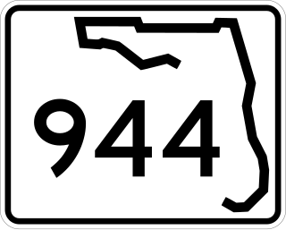 <span class="mw-page-title-main">Florida State Road 944</span> State highway in Florida, United States