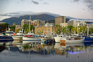 <span class="mw-page-title-main">Hobart</span> Capital city of Tasmania, Australia