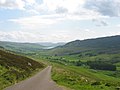 Loch Freuchie viewed from above Garrow, just over two miles to the northwest