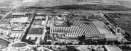 Luchtfoto van de IKA-fabriek in Córdoba