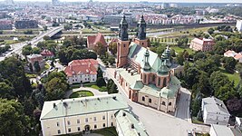 Rear view of the Archcathedral Basilica of St. Peter and St. Paul.