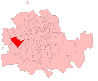 <span class="mw-page-title-main">Kensington South (UK Parliament constituency)</span> Parliamentary constituency in the United Kingdom, 1885–1974