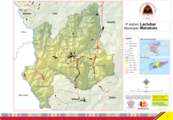 Official map of the Administrative post