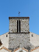 Le clocher de l'église.