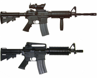 <span class="mw-page-title-main">Close Quarters Battle Receiver</span> Carbine