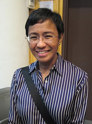 <span class="mw-page-title-main">Maria Ressa</span> Filipino and American journalist (born 1963)