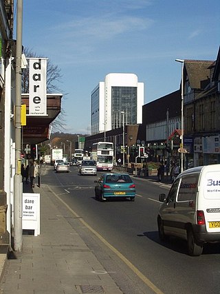 <span class="mw-page-title-main">A660 road</span> Road in West Yorkshire, England