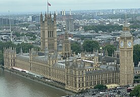 Seen from London Eye in July 2024