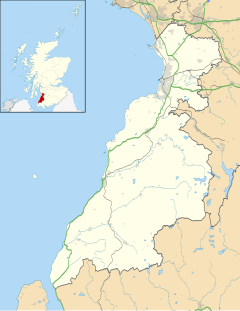 Coylton is located in South Ayrshire