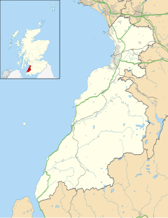 Dunour is located in South Ayrshire