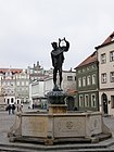 Apollo's Fountain at Poznań Market Square