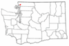 Bellingham locator map