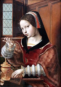 Femme à la balance d'or, 1530-1535, Berlin.