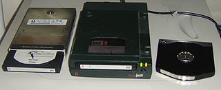 <span class="mw-page-title-main">Jaz drive</span> Computer backup device