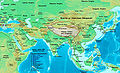 نقشهٔ آسیا در قرن چهارم