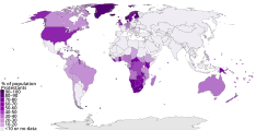 Distribution of Protestants