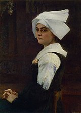 Portrait of a Brittany Girl, 1887