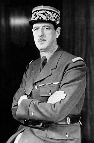 <span class="mw-page-title-main">Charles de Gaulle</span> President of France from 1959 to 1969