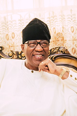 <span class="mw-page-title-main">Gbenga Daniel</span> Nigerian politician (born 1956)