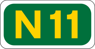 <span class="mw-page-title-main">N11 road (Ireland)</span> National primary road in Ireland