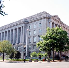 Het Internal Revenue Service Building, hoofdkwartier van de dienst