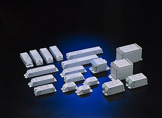 Variety of ballasts for fluorescent and other discharge lamps LAjaHID.jpg