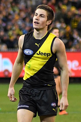 <span class="mw-page-title-main">Liam Baker</span> Australian rules footballer (born 1998)