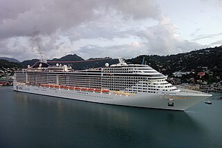 <i>MSC Fantasia</i> Cruise ship operating for MSC Cruises