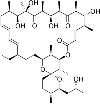 <span class="mw-page-title-main">Oligomycin</span> Group of chemical compounds