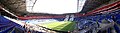 Panorama du Parc OL vu de la tribune Nord