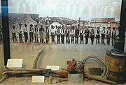 Exhibit of the Arizona Rangers and their weapons.