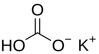 <span class="mw-page-title-main">Potassium bicarbonate</span> Chemical compound