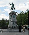 King Willem II in Luxembourg city