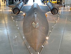 A Lockheed SR-71A Blackbird