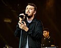 Image 16Sam Smith, a photograph from the Lollapalooza concert held in 2015 (from 2010s in music)