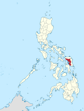 Samar na Visayas Orientais Coordenadas : 11°50'N, 125°0'E