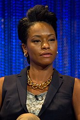 Sufe Bradshaw, who portrays Sue Wilson Sufe Bradshaw 2014.jpg