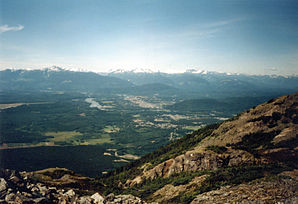 Blick vom Mount Thornhill