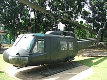 A Philippine Air Force UH-1 on display at the Armed Forces of the Museum in Camp Aguinaldo UH1 Huey.JPG