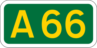 <span class="mw-page-title-main">A66 road</span> Trans-Pennine A road in Northern England