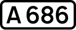 UK road A686.svg